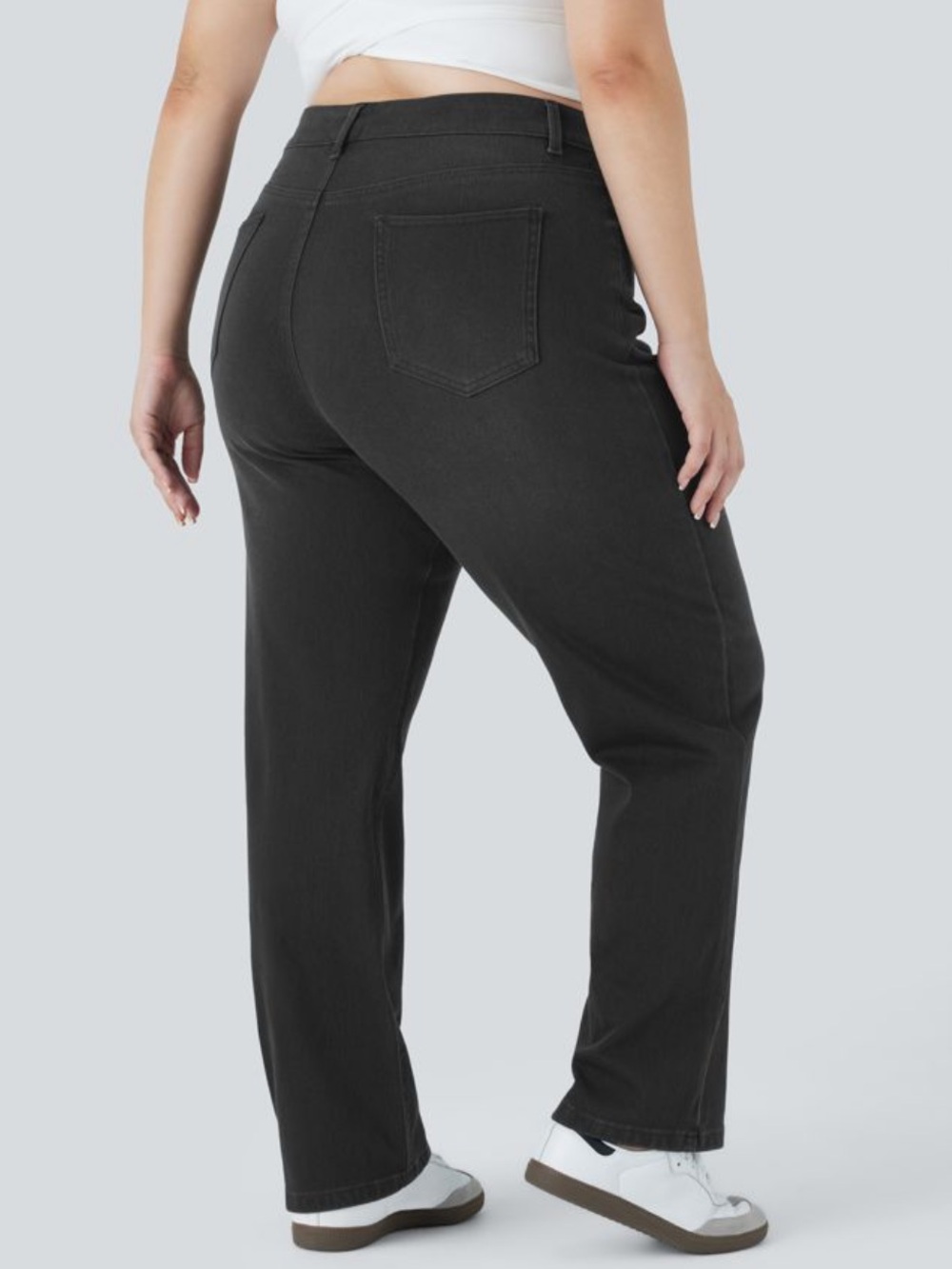Halara Flex High Waisted Pockets
Straight Leg Washed Casual Plus Size NWT - Picture 2 of 7